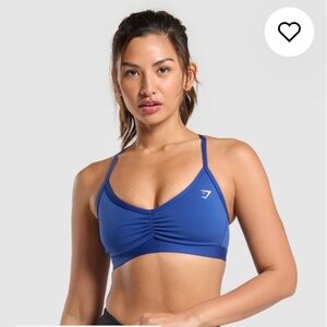 Gymshark Ruched Strappy Sports Bra